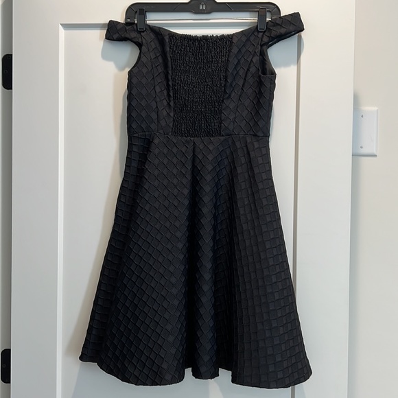 Anthropologie Black A-Line Dress, 4P - Picture 2 of 5